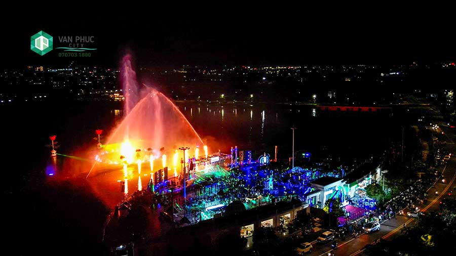 nhạc nước vạn phúc thủ đức - van phuc water show