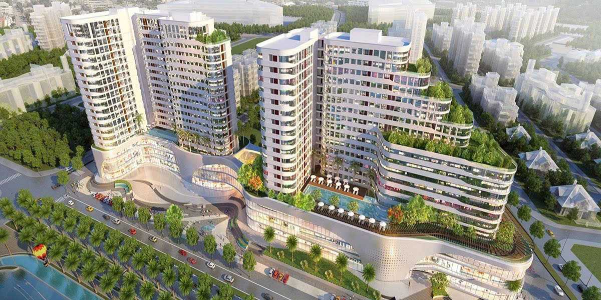 Căn hộ Diamond Sky vạn Phúc City